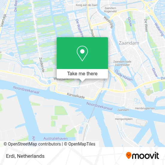 Erdi map