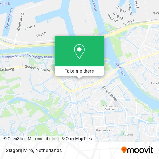 Slagerij Miro map