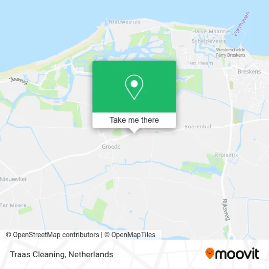 Traas Cleaning map