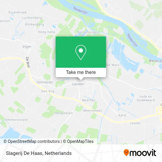 Slagerij De Haas map