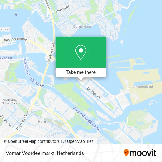 Vomar Voordeelmarkt map