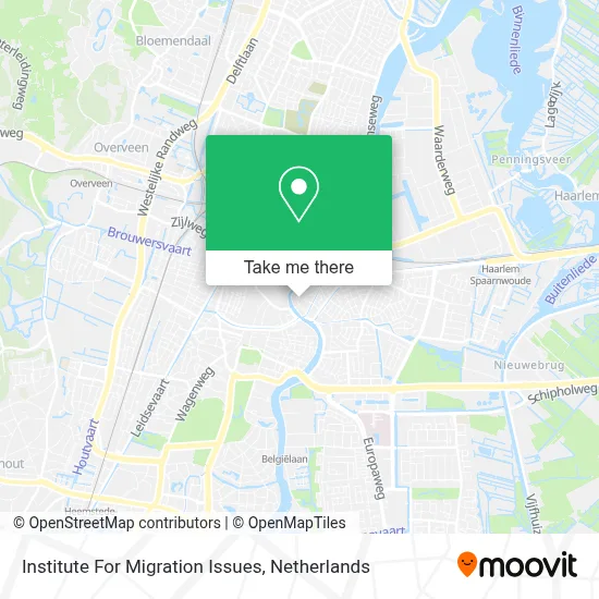Institute For Migration Issues map
