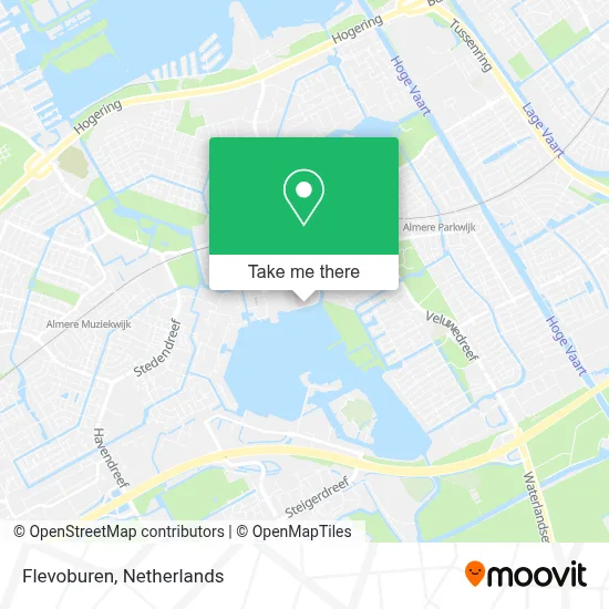 Flevoburen map