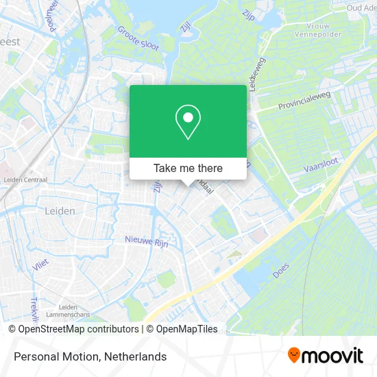Personal Motion map