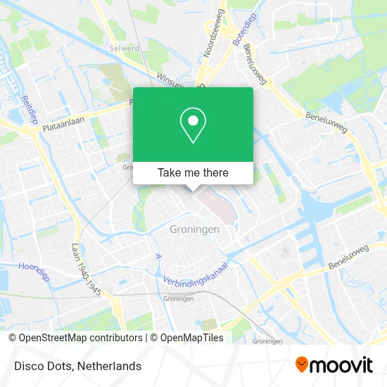 Disco Dots map