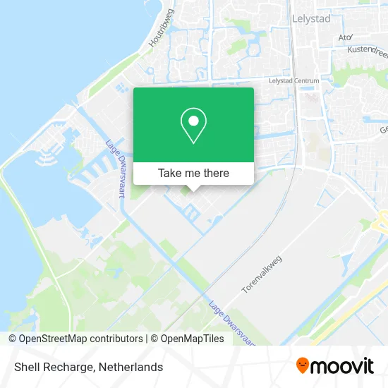 Shell Recharge map