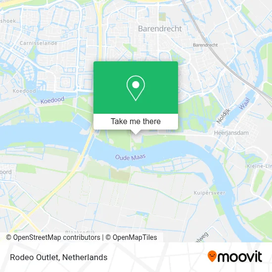 Rodeo Outlet map