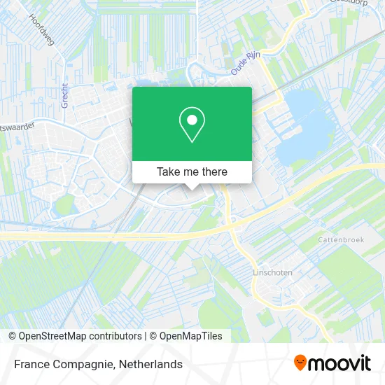 France Compagnie map