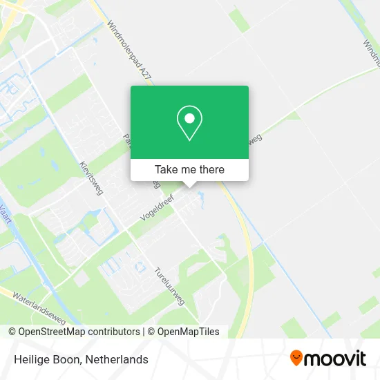 Heilige Boon map