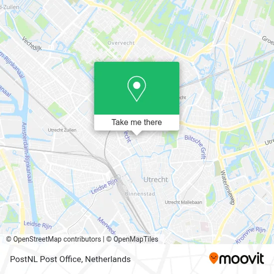 Postnl Postkantoor map