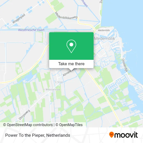 Power To the Pieper map