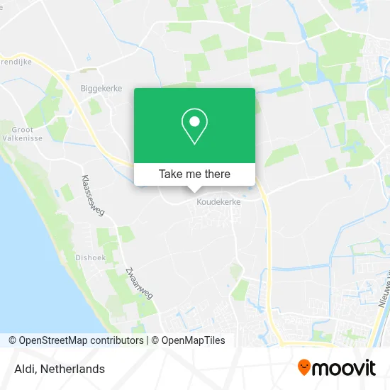 Aldi map