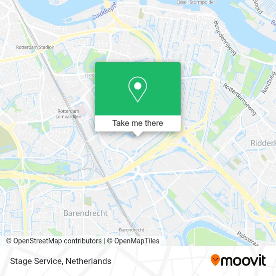 Stage Service map