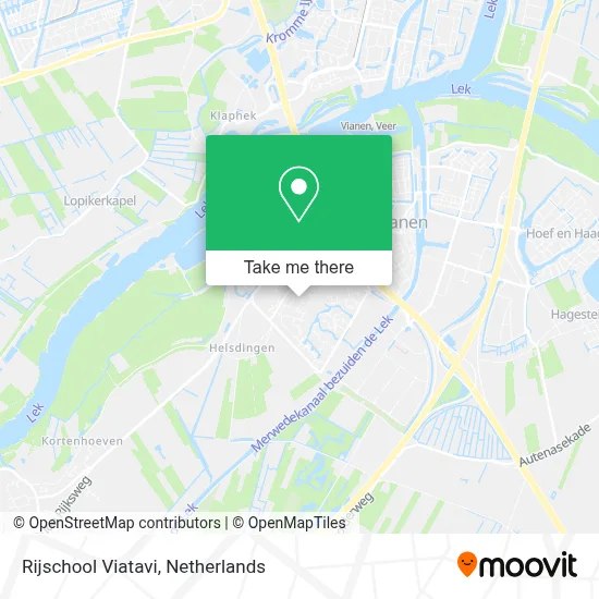 Rijschool Viatavi map