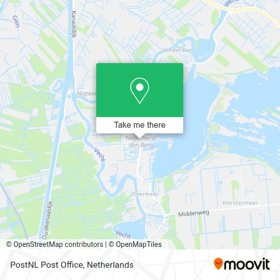 Postnl Postkantoor map