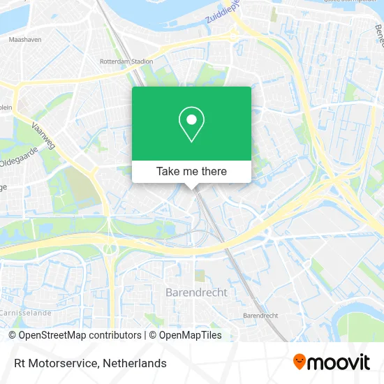 Rt Motorservice map