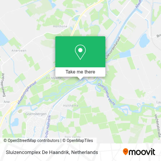 Sluizencomplex De Haandrik map
