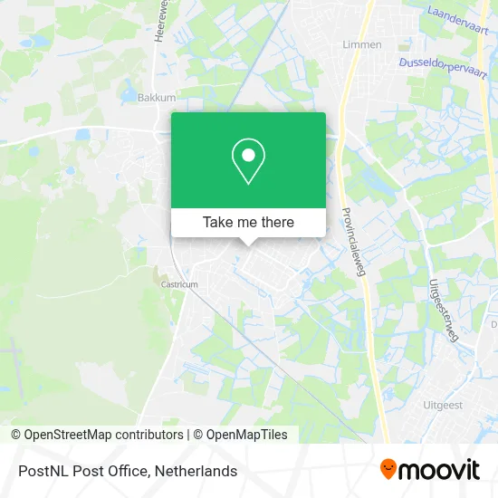 Postnl Postkantoor map