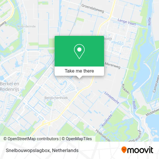 Snelbouwopslagbox map