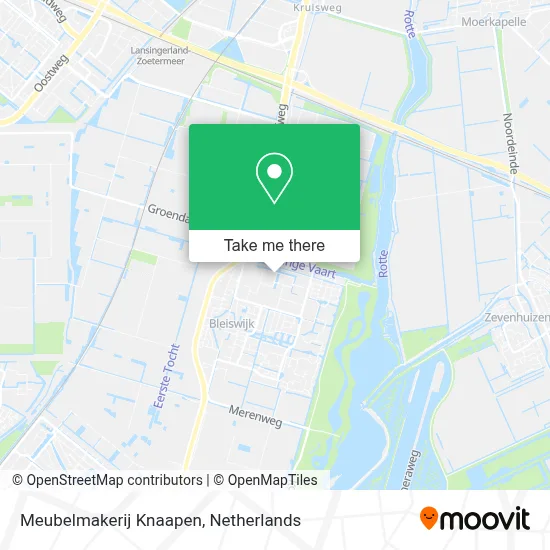 Meubelmakerij Knaapen map