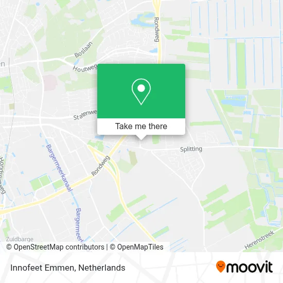 Innofeet Emmen map