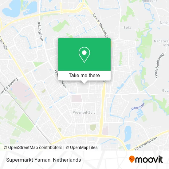 Supermarkt Yaman map