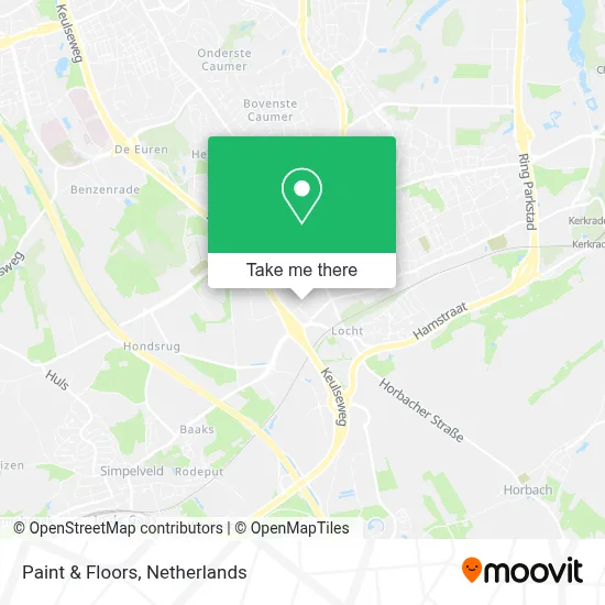 Paint & Floors map