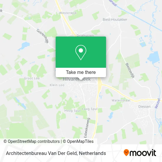 Architectenbureau Van Der Geld map
