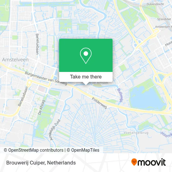 Brouwerij Cuiper Karte