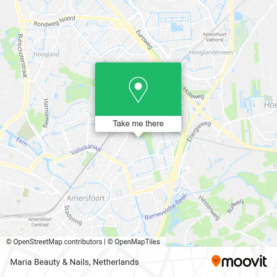 Maria Beauty & Nails map