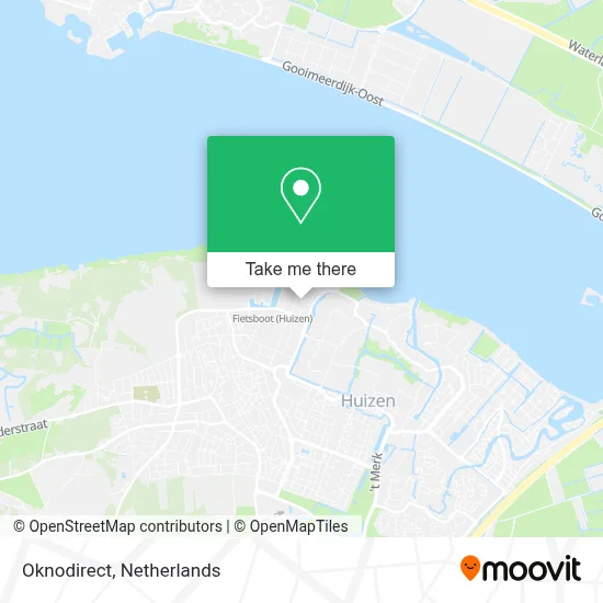 Oknodirect map
