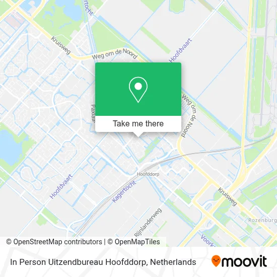 In Person Uitzendbureau Hoofddorp map