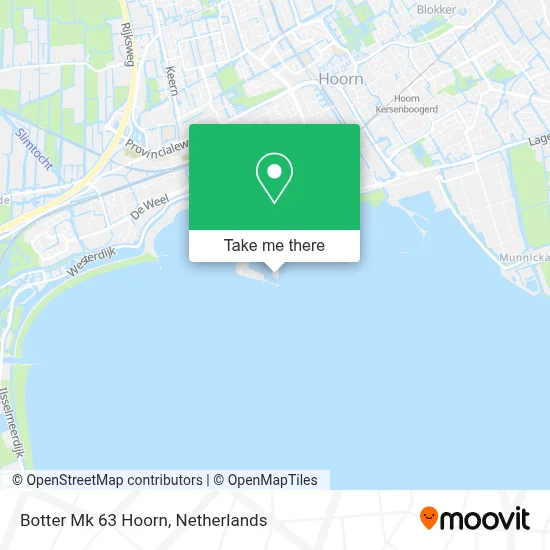 Botter Mk 63 Hoorn map