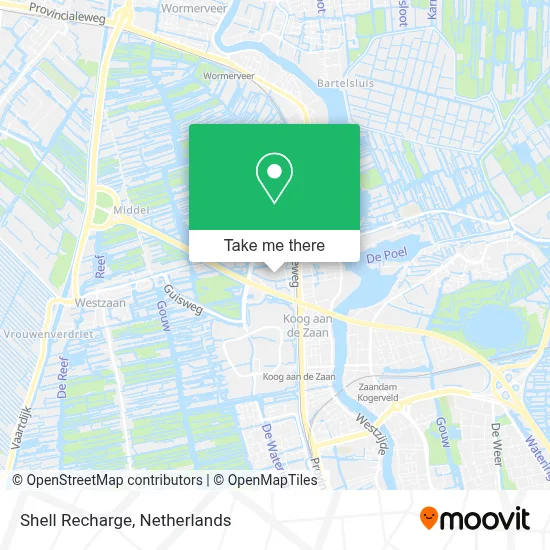 Shell Recharge map