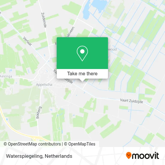 Waterspiegeling map