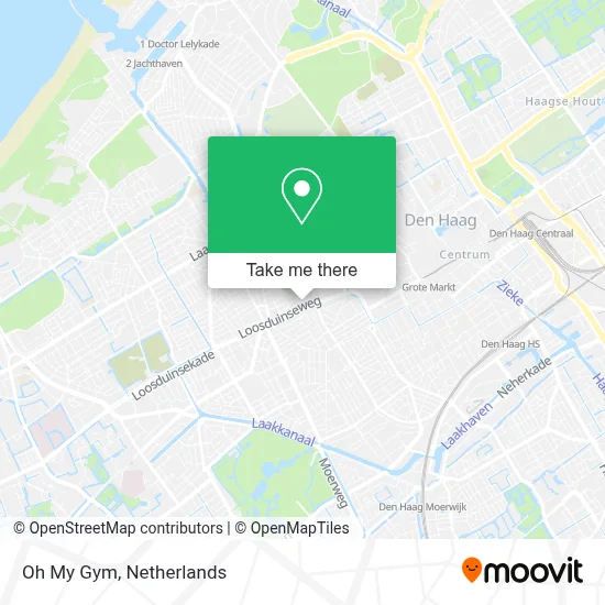 Oh My Gym map