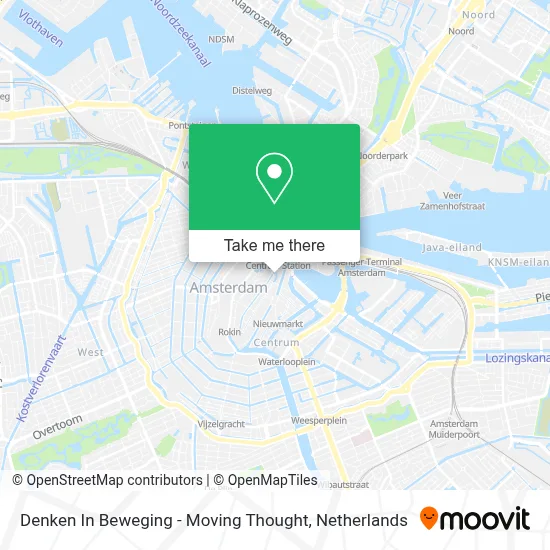 Denken In Beweging - Moving Thought map