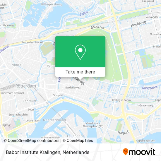 Babor Institute Kralingen map