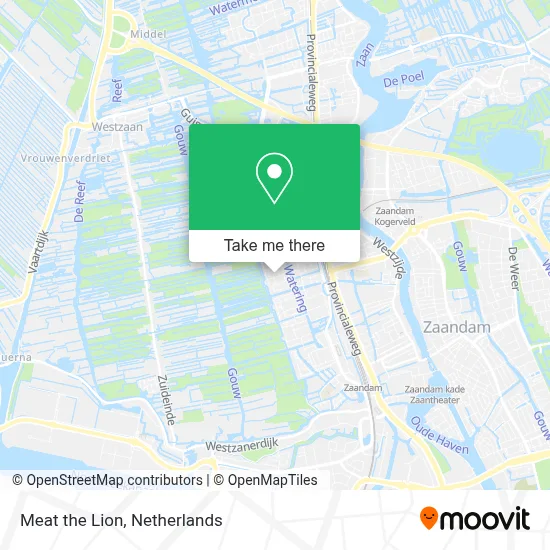Meat the Lion map