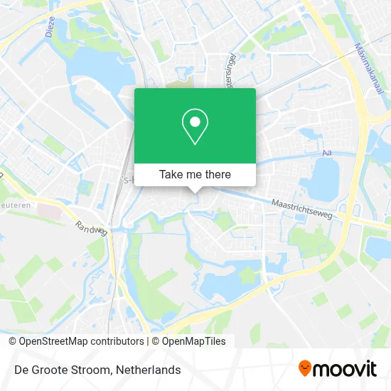 De Groote Stroom map