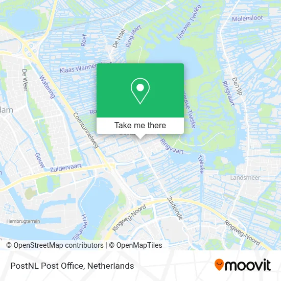 Postnl Postkantoor map