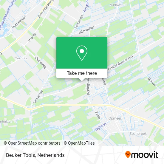 Beuker Tools map