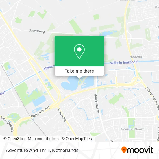 Adventure And Thrill map