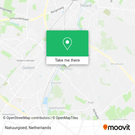 Natuurgoed map