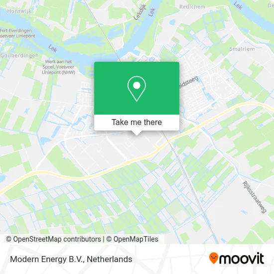 Modern Energy B.V. map