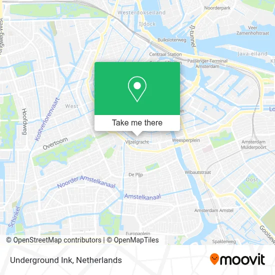 Underground Ink map