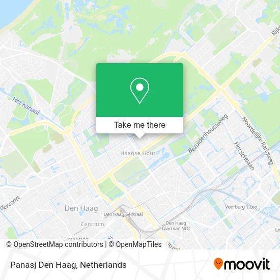 Panasj Den Haag map