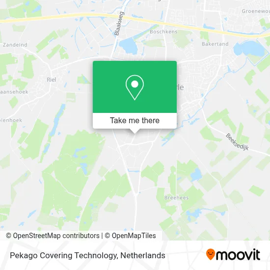 Pekago Covering Technology map