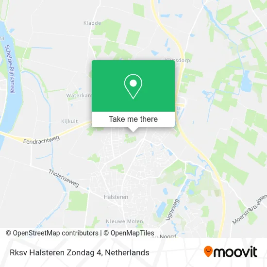 Rksv Halsteren Zondag 4 Karte