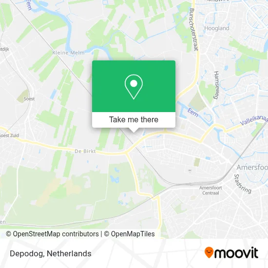 Depodog map